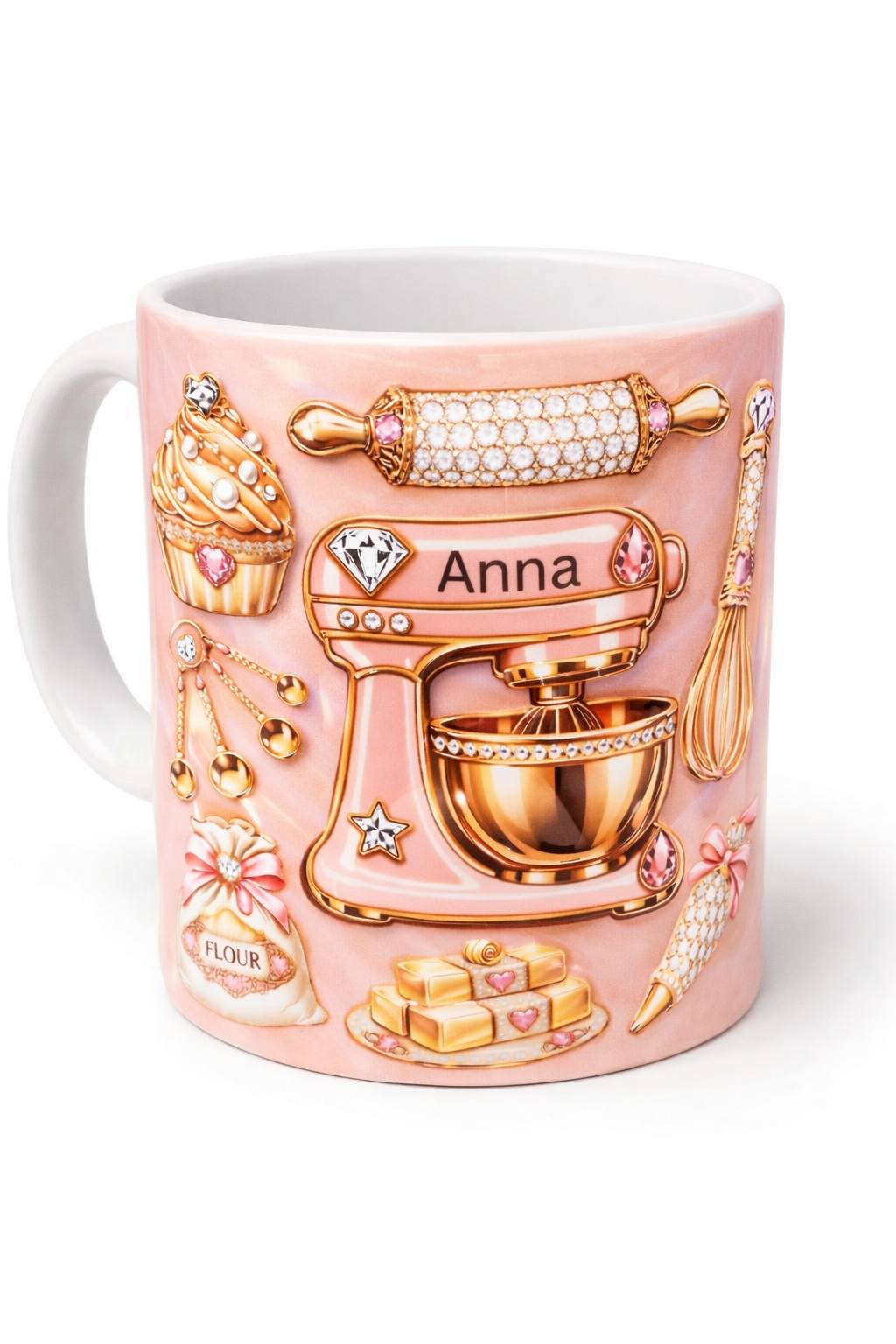 Personalised Baking Theme 11oz Coffee Mug Gift