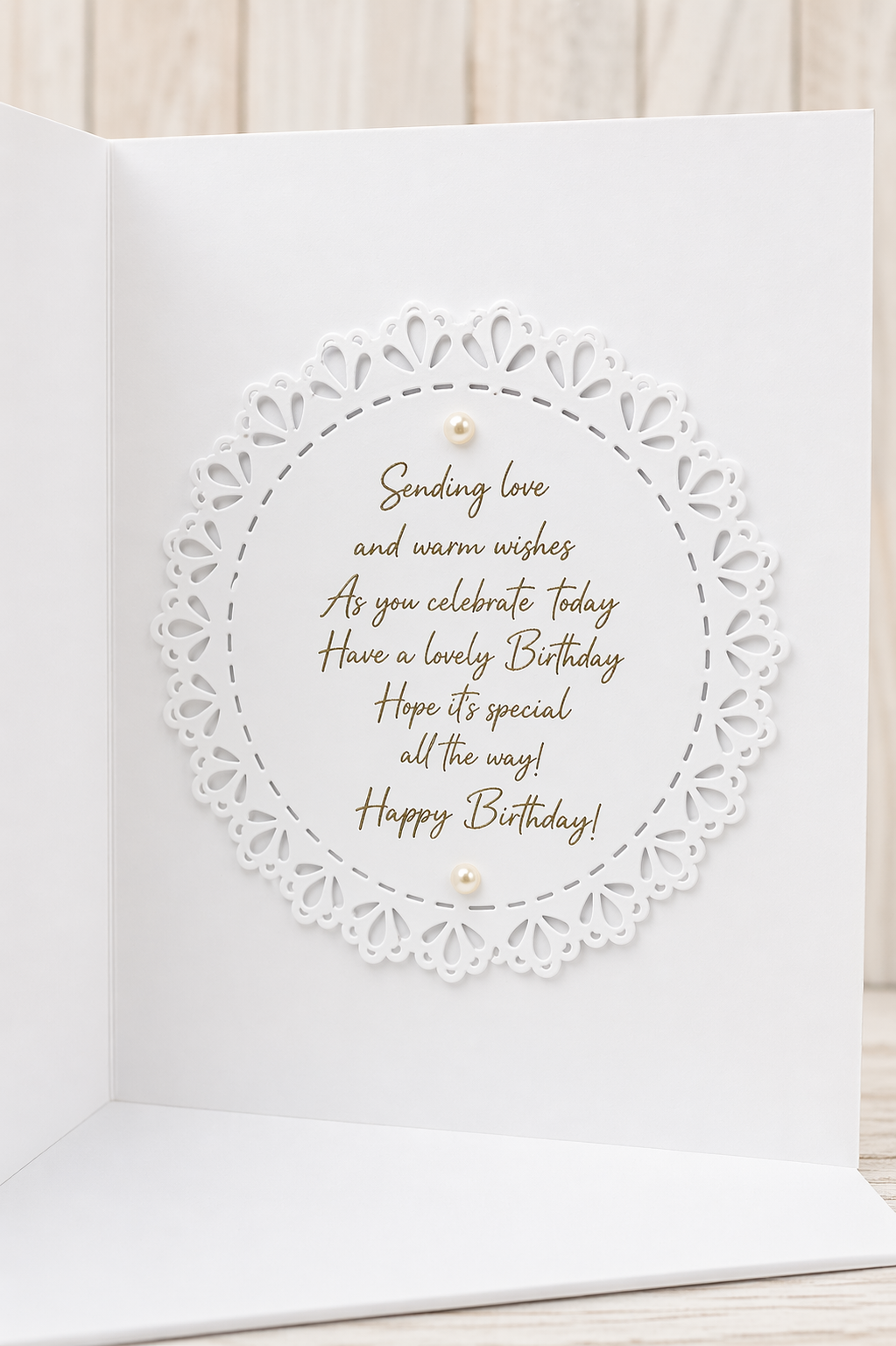 Luxury 3D Handmade Boxed Birthday Card | Amber Vellum Dahlia Blooms For My Lovely | Wife Mum Girlfriend Sister | Any Relation | 8x8