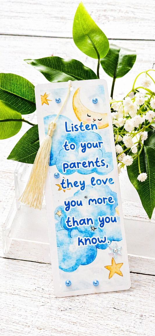 Personalised Glossy Laminated Childs Bookmark Any Name