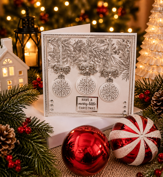 Gorgeous Personalised 3D 8x8 Boxed Xmas Card. Can Choose Any  Recipient.