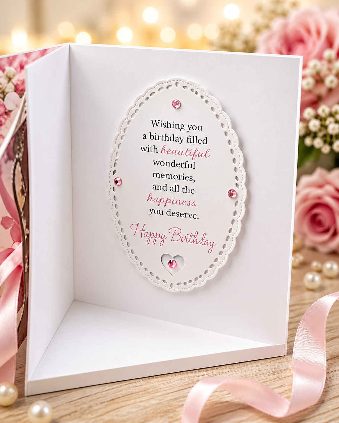 Personalised Photo  3D Boxed Card 8x8