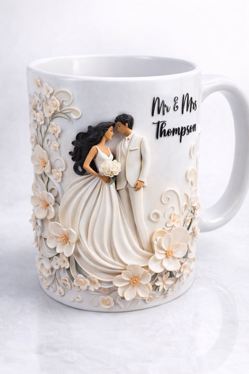 Personalised Wedding Theme 11oz Coffee Mug Gift