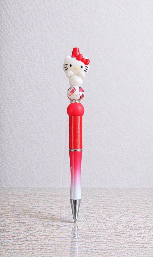 🐱 Hello Kitty Decorative Beaded Pen — Ideal Gift for Any Occasion