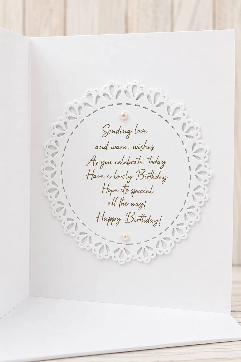 Luxury 3D Handmade Boxed Birthday Card | Amber Vellum Dahlia Blooms For My Lovely | Wife Mum Girlfriend Sister | Any Relation | 8x8