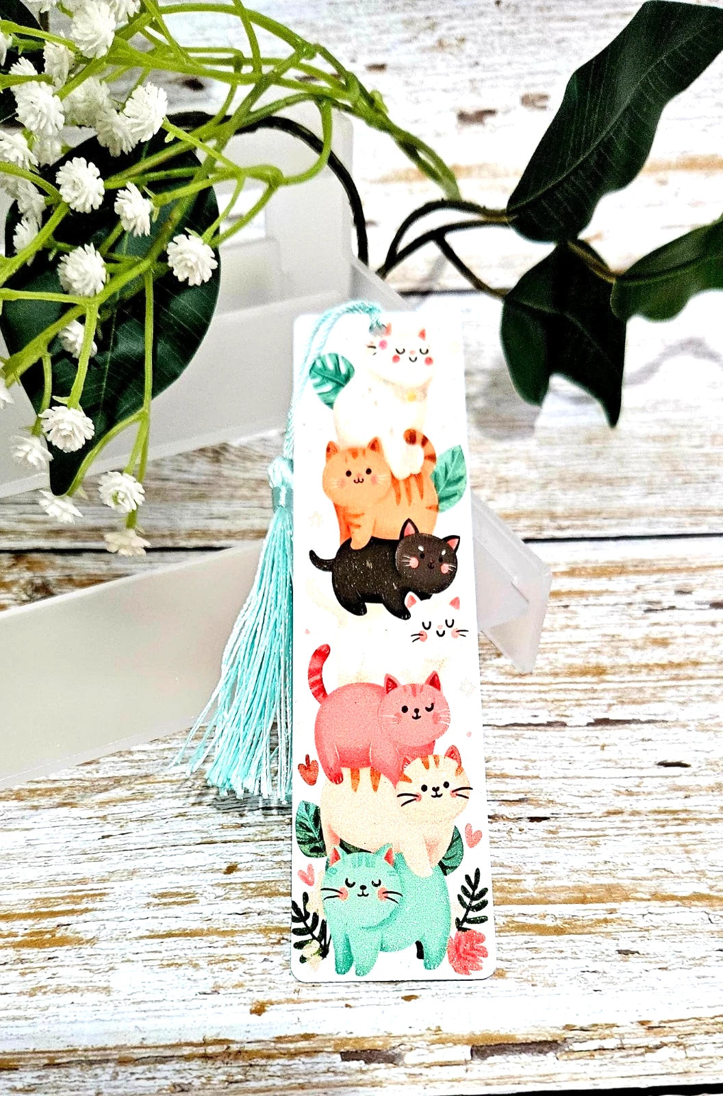 🐱 Cat Lover Metal Bookmark — Ideal Gift for Cat Lovers