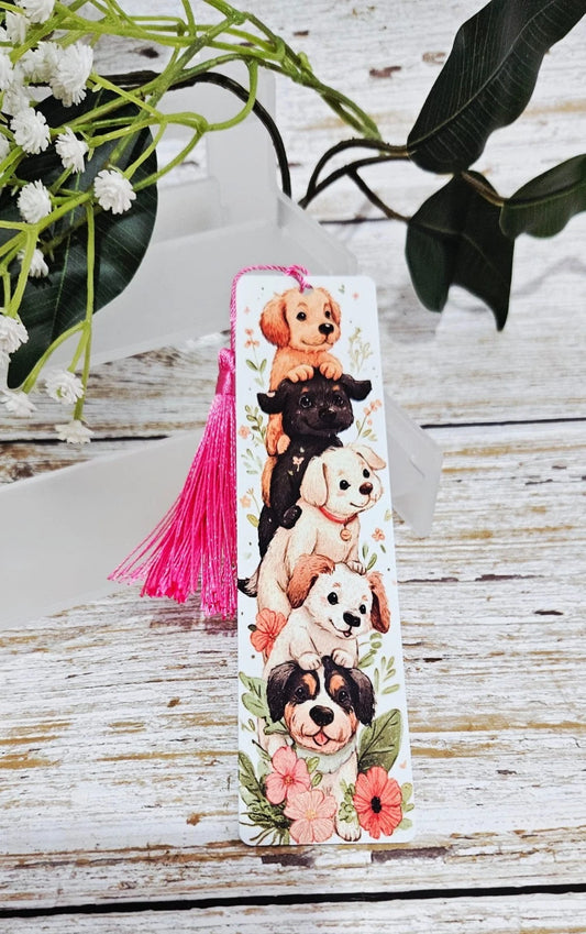 🐶 Dog Lover Metal Bookmark — Ideal Gift for Dog Lovers
