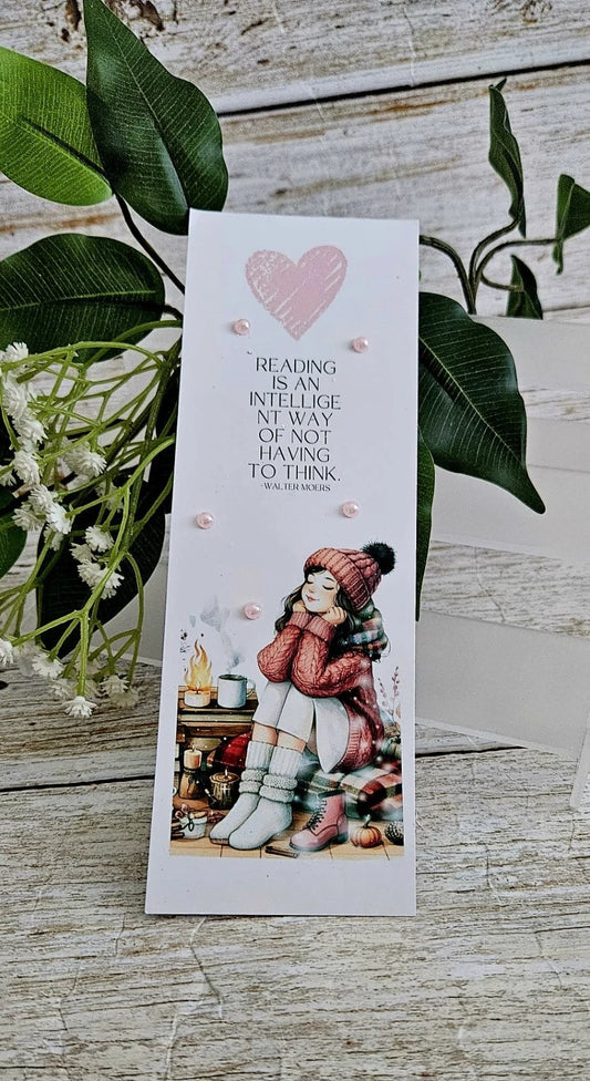 📚 Laminated Bookmark — Ideal Gift for Book Lovers