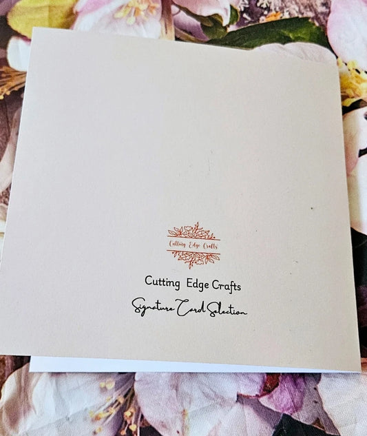 Personalised Prom Night Card | Gold Champagne Ballgown | Granddaughter Daughter Sister | Any Relation & Date | 6x6